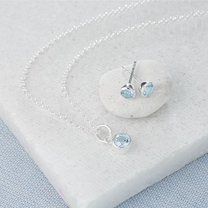 December Birthstone Jewellery Set